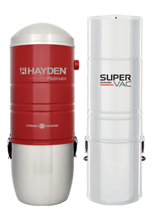 Central Vacuum Hayden product lines